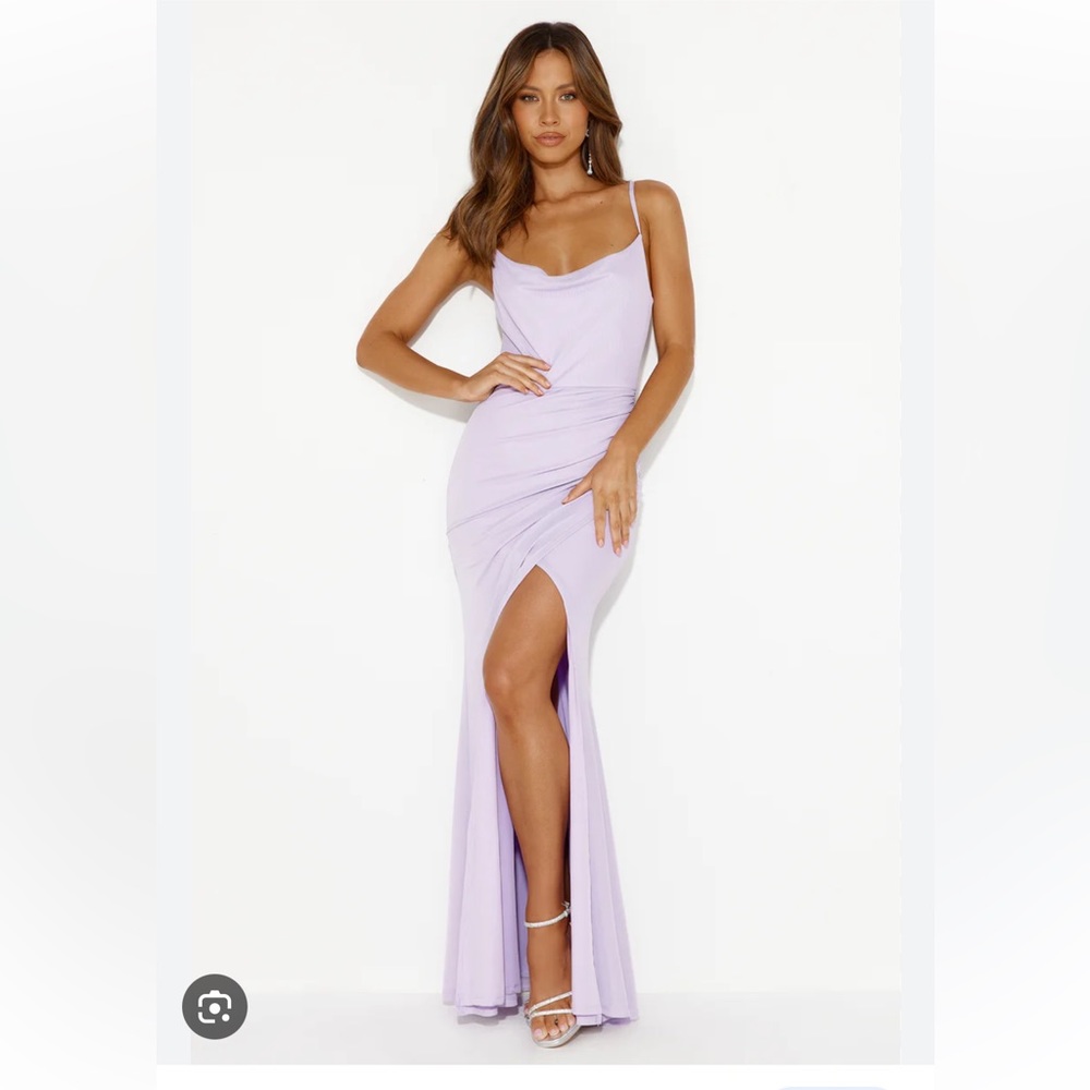 Hello Molly Main event entrance dress lilac